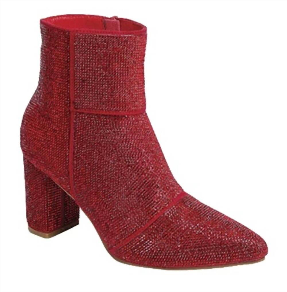 NEW FOREVER LINK women's iceburg boots in red